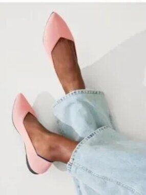 Rothy’s The Point II flats carnation pink shoes loafers